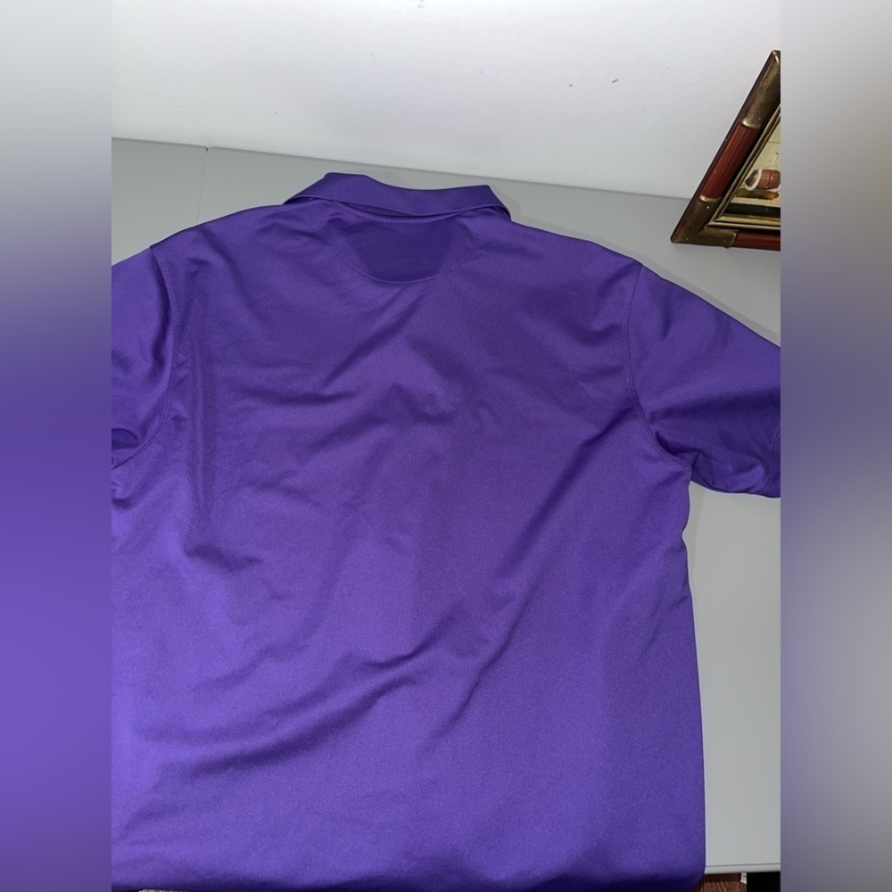 3/25$ (Mix&Match) Nike Polo Golf Shirt Moisture Wicking Dri Fit Purple XL - Picture 11 of 12